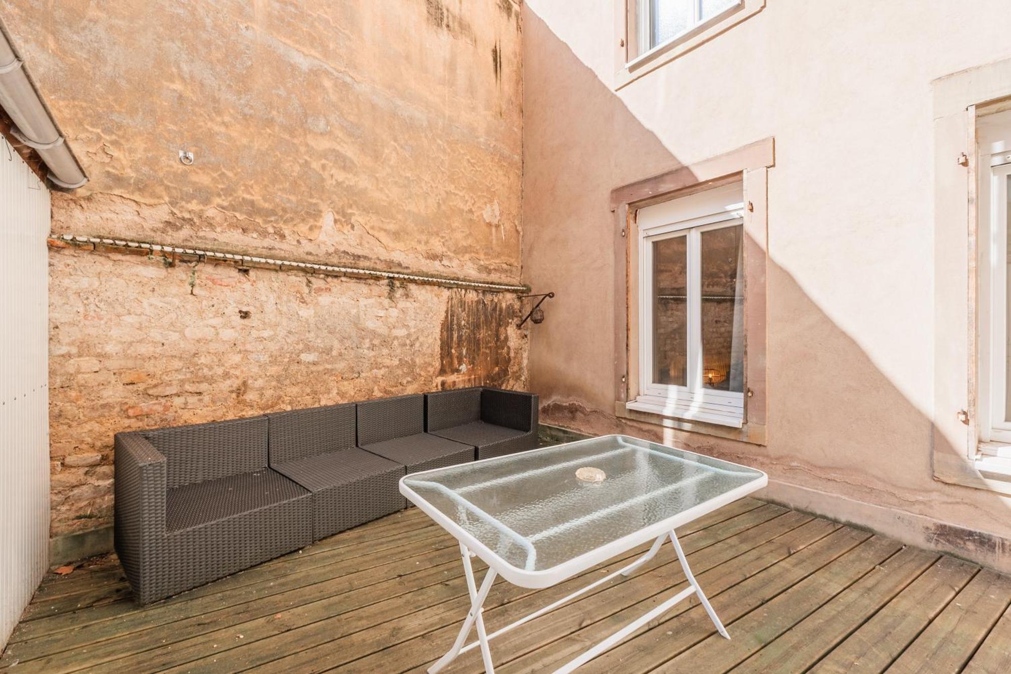 Apartmán L'Ecrin Strasbourgeois - T3 Avec Grande Terrasse Exteriér fotografie